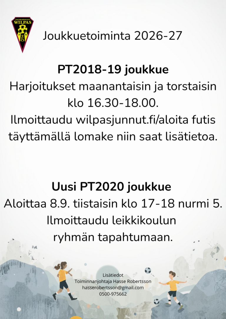 Kesän leikkikoulun jälkeistä toimintaa! 3 Leikkikoulun jatko syksyll