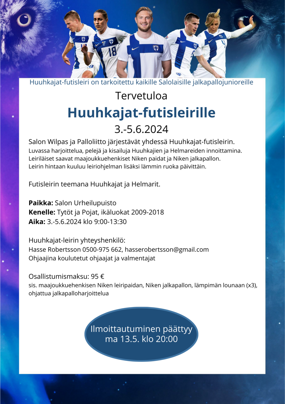 Futisleiri 3.-5.6.2024