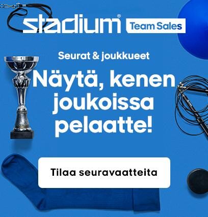 Stadium Team Sales -ohjekuva joukkueen varustevastaaville